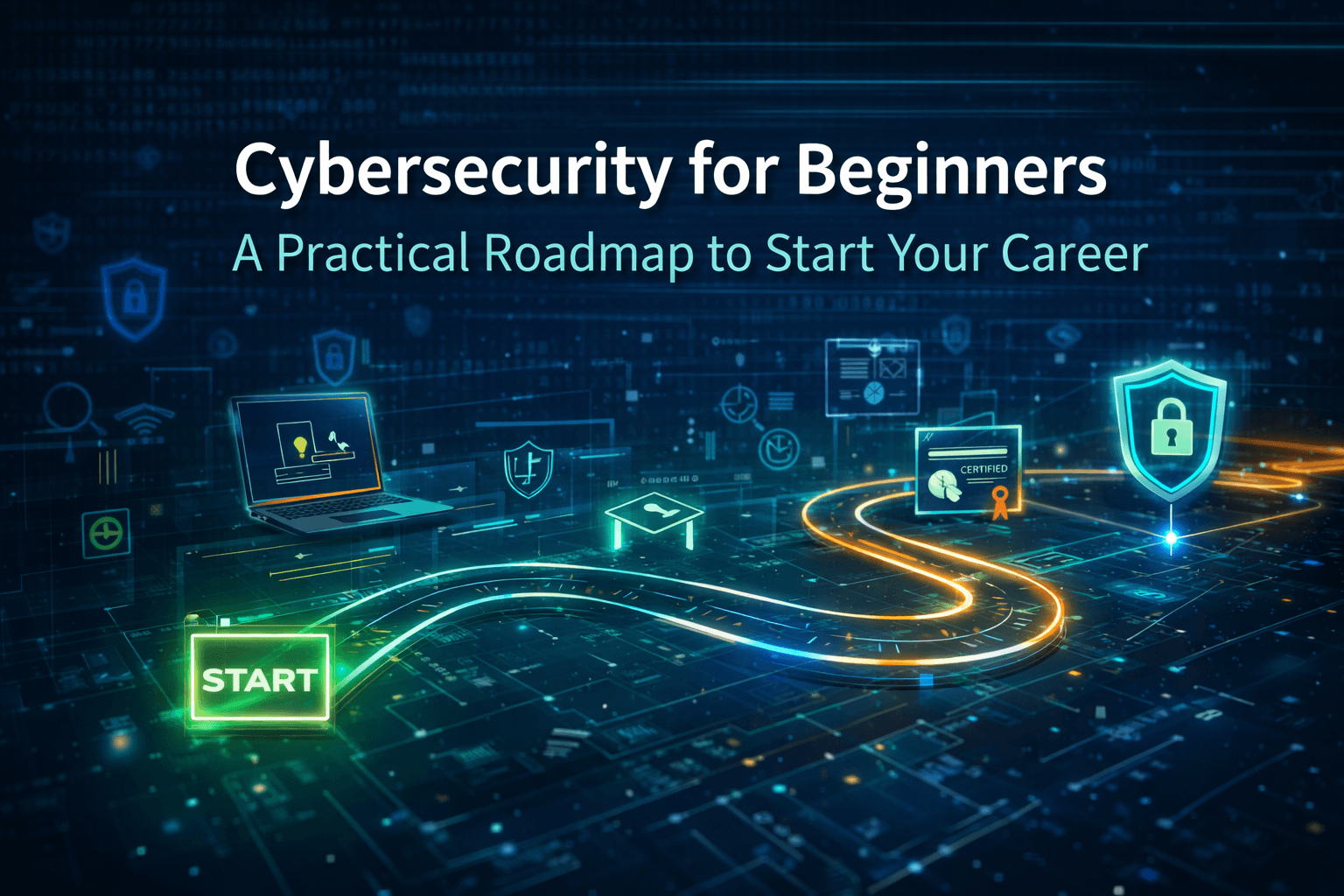 Cybersecurity for Beginners: A Practical Roadmap to Start Your Career